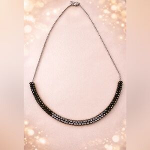 Judith Jack 925 Silver and Marcasite Necklace